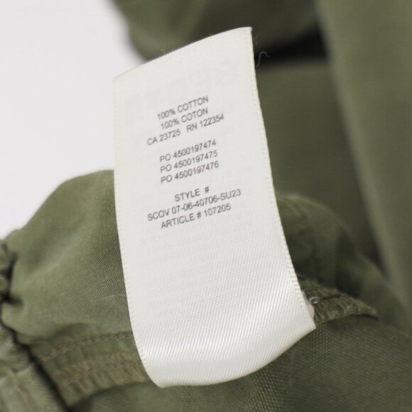 WILFRED FREE ARITZIA Cargo Utility Drawstring Wide-Leg Pants Toggle Hem Size XL - Picture 11 of 11